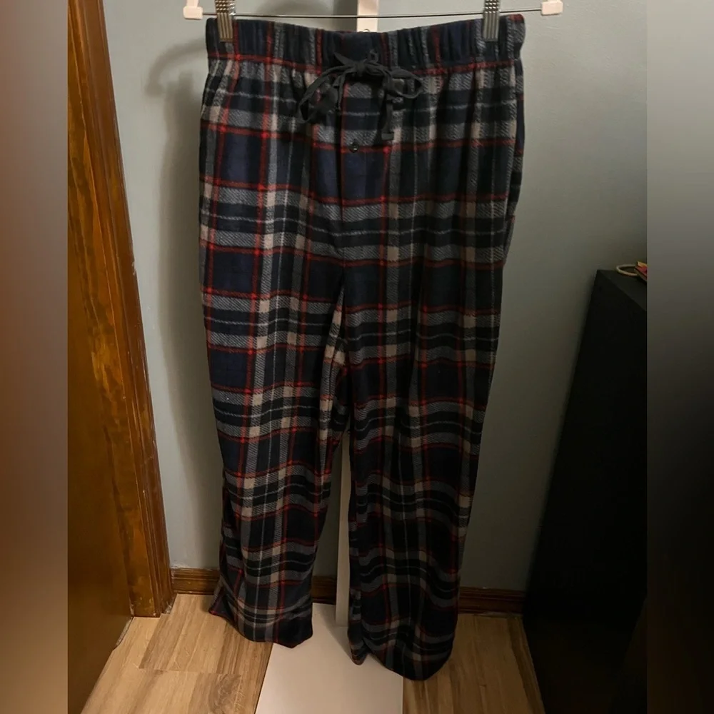 Canyon Creek Plaid Men's Lounge Pants with Pockets NWOT Medium